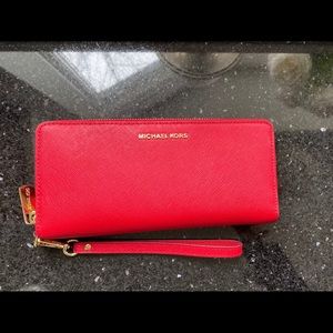 BRAND NEW MICHAEL KORS SAFFIANO LEATHER WALLET